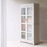 Vintage Large Cabinet | Pewter