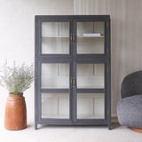 Vintage Medium Cabinet | Charcoal