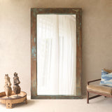 Vintage Teak Mirror | Natural