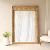 Vintage Teak Mirror | Natural