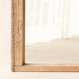 Vintage Teak Mirror | Natural