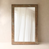 Vintage Teak Mirror | Natural