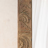 Vintage Teak Mirror | Natural