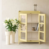 Vintage Medium Cabinet | Custard