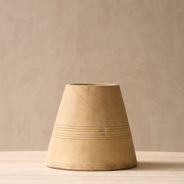 Vintage Wooden Pot