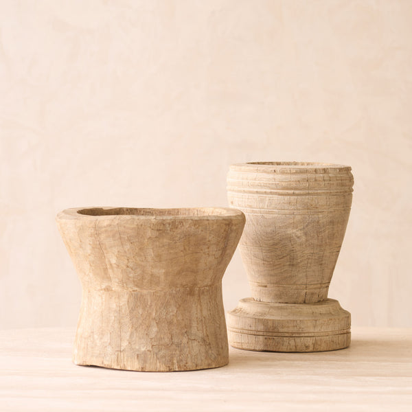 Wooden Mortar