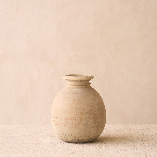 Vintage Wooden Pot