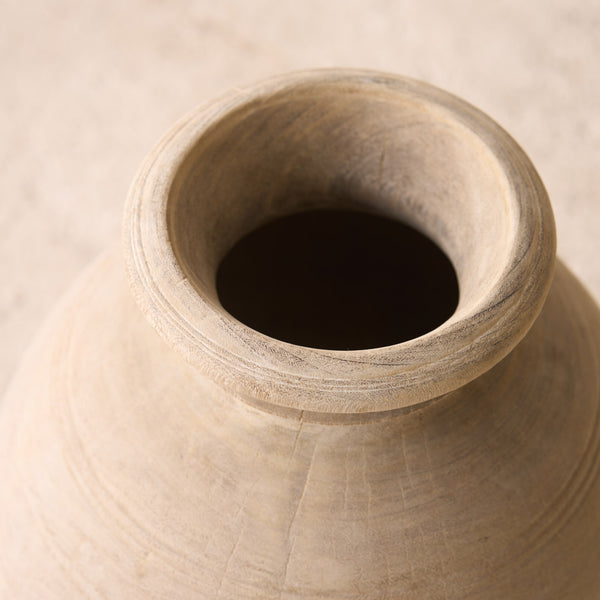 Vintage Wooden Pot