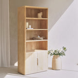 Java Bookcase | Old Teak - Natural (100cm) - Originals Furniture