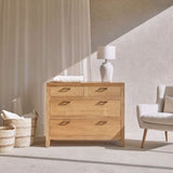 Ledge Chest of Drawers | Old Teak - Natural