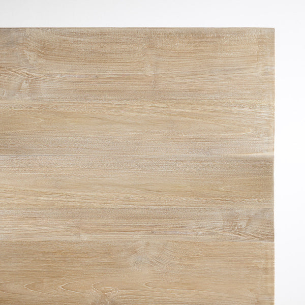 Catalina Teak Java Dining Table | Whitewash