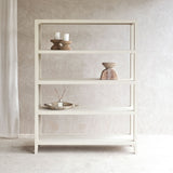 Finn Rack | Old Teak - Ricotta (160cm)