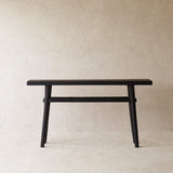 Roca Rustic Console | Old Teak - Black (150cm) - Originals Furniture