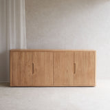 Bromo Sideboard | 4 Doors - Old Teak Natural (200cm) - Originals Furniture