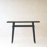 Roca Rustic Console | Old Teak - Black (120cm) - Originals Furniture