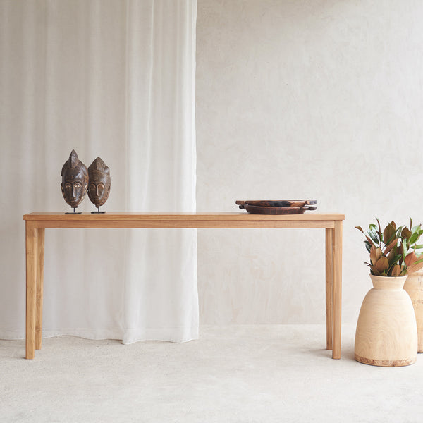 Rustic Java Teak Console | Natural - Originals Furniture