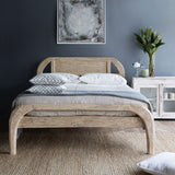 Plough Bed Frame | Teak - Whitewash
