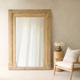 Vintage Carved Foliate Mirror