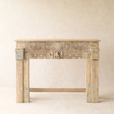 Reclaimed Carved Teak Console | No. 1