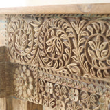 Reclaimed Carved Teak Console | No. 1