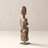 Vintage Naga Tribal Wood Sculpture