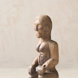Vintage Naga Tribal Wood Sculpture