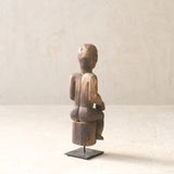 Vintage Naga Tribal Wood Sculpture