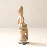 Vintage Naga Tribal Wood Sculpture