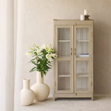 Vintage Medium Cabinet | Linen