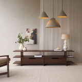 Elimo Hanging Lamp | Light Grey