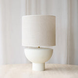 Ismara Table Lamp | Cream (31cm) - Originals Furniture