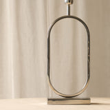 Jamiri Table Lamp | Nickel (45cm)