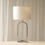 Jamiri Table Lamp | Nickel (45cm)