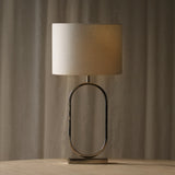 Jamiri Table Lamp | Nickel (45cm)