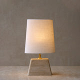 Kardan Table Lamp | Medium - Travertine