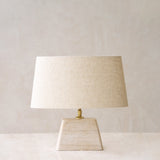 Kardan Table Lamp | Medium - Travertine
