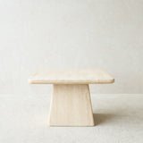 Kepami Travertine Coffee Table | Sand