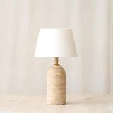 Malakai Table Lamp | Travertine (25cm)
