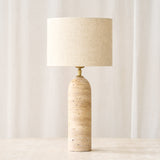 Malakai Table Lamp | Travertine (35cm)