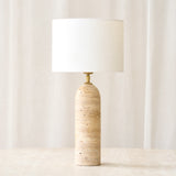 Malakai Table Lamp | Travertine (35cm)