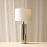 Savi Table Lamp | Nickel (36cm)