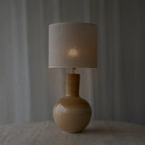 Ulloa Table Lamp | Light Brown & Cream