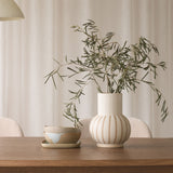Ulloa Ceramic Vase | Matt Sand and Brown