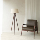 Ilias Tripod Floor Lamp | Russet