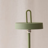 Ampeha Outdoor LED Table Lamp | Olive
