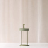 Isalo Outdoor LED Table Lamp | Olive