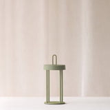 Isalo Outdoor LED Table Lamp | Olive