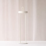 Isalo Outdoor LED Table Lamp | Cream