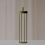 Isalo Outdoor LED Table Lamp | Olive