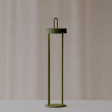 Isalo Outdoor LED Table Lamp | Olive